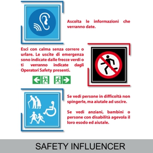 SICURELLO.si & SAFETY INFLUENCER - La sicurezza negli eventi di pubblico spettacolo