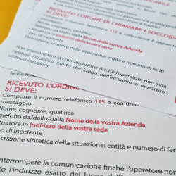Procedure di emergenza - Personalizzato