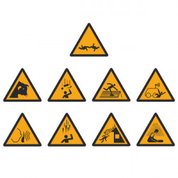 Segnaletica di Pericolo - UNI EN ISO 7010