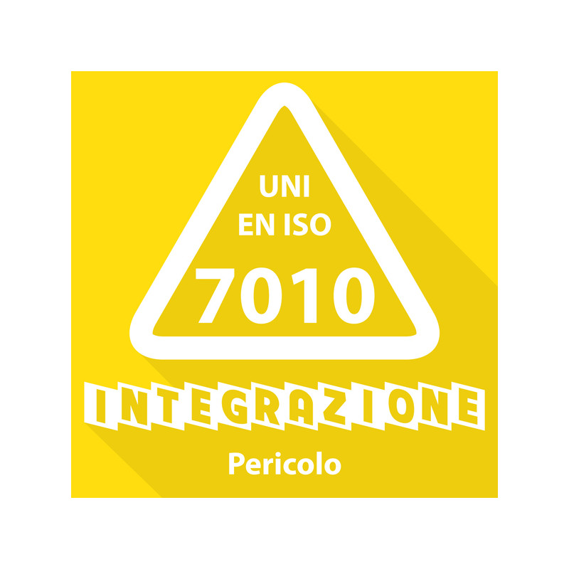 Integrazione Segnaletica Pericolo - UNI EN ISO 7010