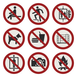La segnaletica più utilizzata - UNI EN ISO 7010